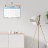 2026 Calendar - 2026 Wall Calendar, 11" x 8.5", JAN.2026 -DEC.2026, 12 Monthly Wall Planner Large, Hanging Hook, Wall Calendar With Twin-Wire Binding