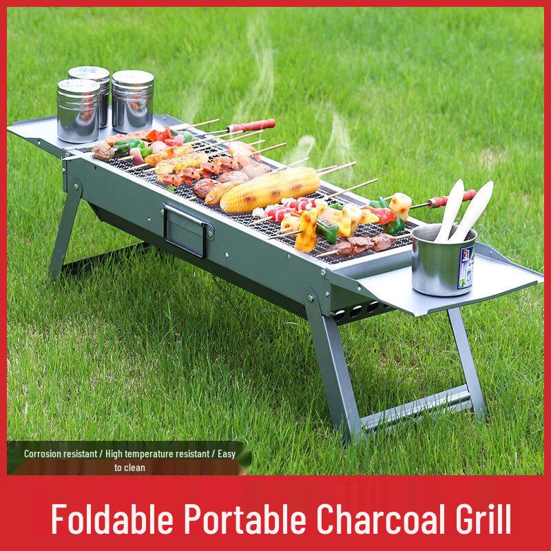 Portable Foldable Charcoal BBQ Grill