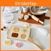 Baking Kids Playset With Wooden Kitchen Toy For Imaginative Cooking And Learning