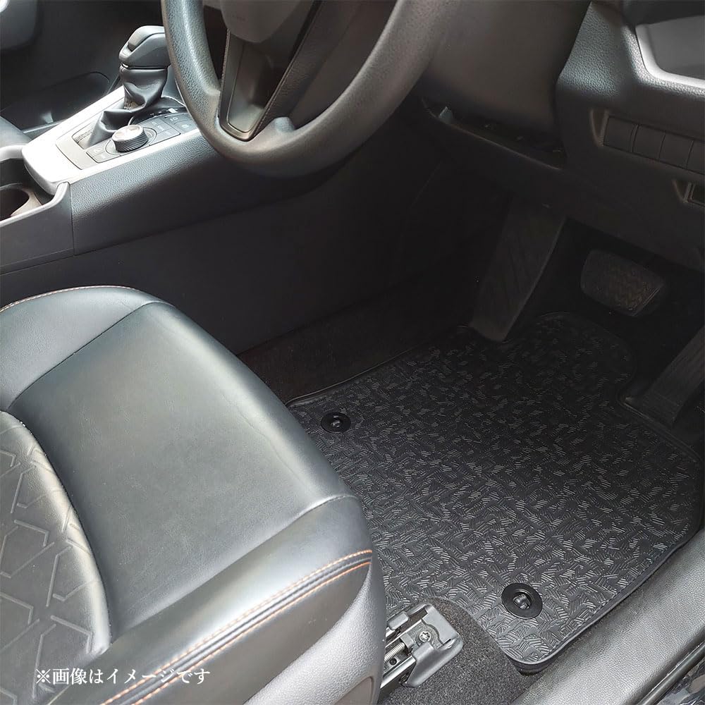 Коврик для пола Land Cruiser 250 Series с высоким бортиком, резиновый коврик, водонепроницаемый резиновый коврик для 5-местного Land Cruiser, изготовлен в Японии, матово-черный, для автомобилей после мая