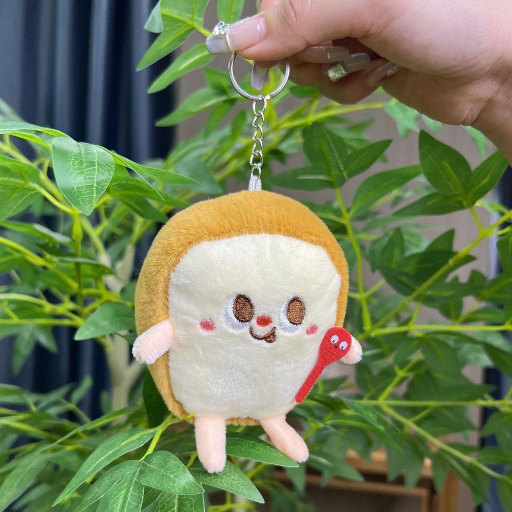 Французский Милый Мультяшный Картофель Фри Гамбургер И Хот-Дог Плюшевые Брелки Фигурки Мини