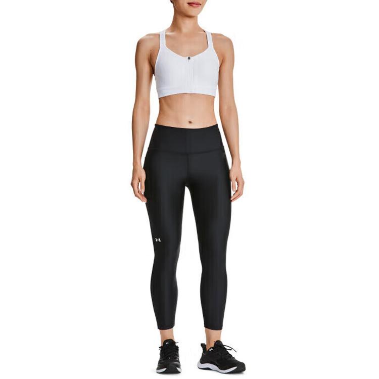 Under Armour Леггинсы-капри с высокой талией, женские, черные 1365335-001