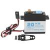 20KG RC Servo High Torsion Copper Aluminum Gear Waterproof Digital Servo with 25T Arm for 1/10 1/8