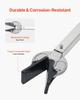 VEVOR Transom Saver, 24-36 in, Adjustable Boat Transom Saver with Composite Head
