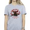 Netflix Womens/Ladies Stranger Things Hunters Club Cotton Boyfriend T-Shirt