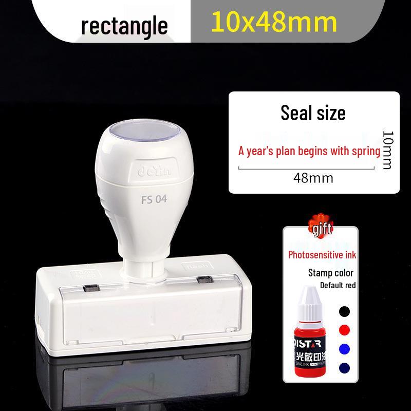 Штамп с индивидуальным логотипом цветочного магазина - Дизайн печати, узоры для DIY (Круглый и Прямоугольный)