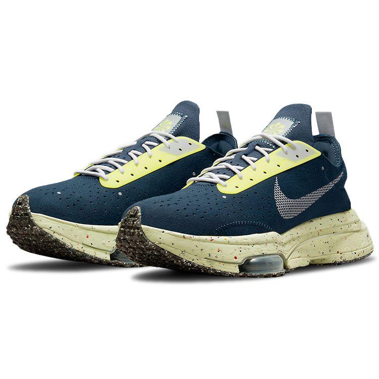 Nike Кроссовки Air Zoom-Type Crater Armory Navy Lime Ice мужские синие светло-лимонные белые DH9628-400