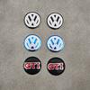 Для VW Volkswagen Jetta MK5 Golf 10 шт. 14 мм Значок автомобиля Наклейки на ключ Значок Аксессуары Для Volkswagen VW Touran Beetle Golf Passa