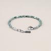GAVU African Turquoise Stainless Steel Power Stone Bracelet for Men