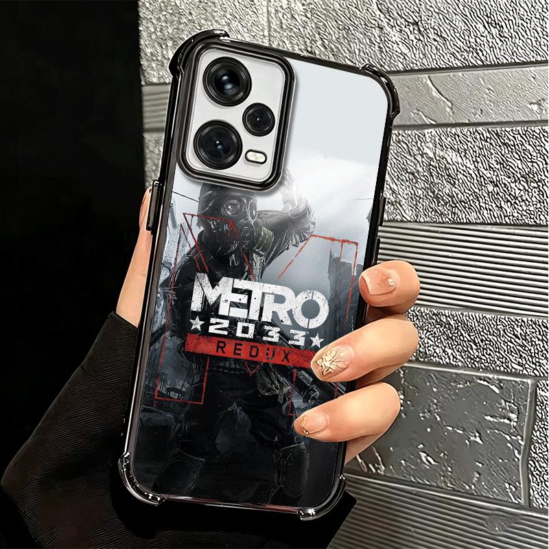 Мягкий чехол для телефона Metro 2033 для Xiaomi Redmi Note 14 15 Pro Plus 13 12 11S 11T 5G 10 9S 9 Покрытие Защита от падения Fundas