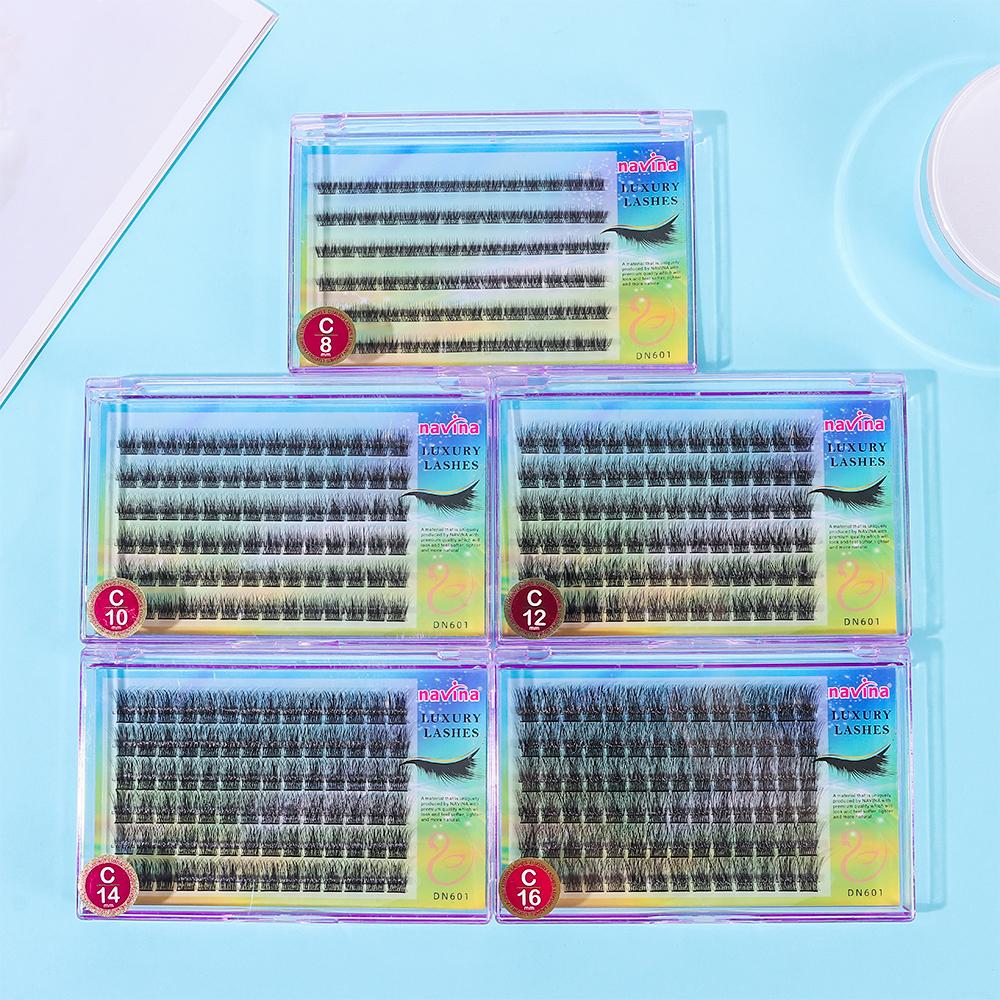 84 Clusters Thick Grafting Lashes Bold Definition Cluster lashes Eyelash Extension