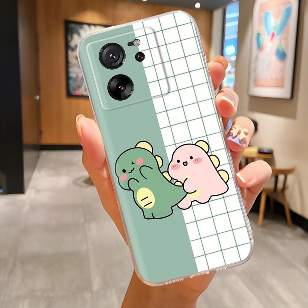 Чехол для Xiaomi 13T Задняя крышка Mi13T Мягкий силикон Funda Для Xiaomi 13T Pro Мягкие модные милые мультяшные чехлы Для Xiaomi Mi 13T Pro
