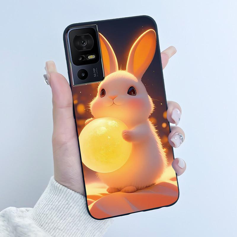 Чехол для телефона TCL 40 SE 40SE 40 XL 40R 40XL 40T Чехол Роскошный Милый Крутой Мультяшный Черный Мягкий Силиконовый Чехол Защитная Оболочка Coque