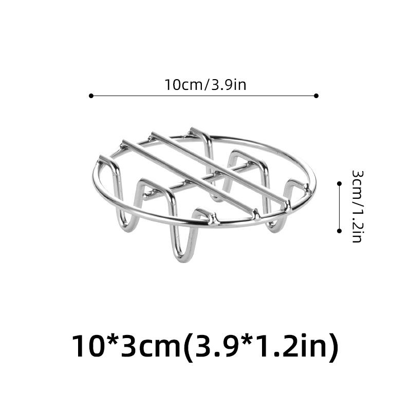 Microwave Oven Empty Grid Stainless Steel  BBQ High Chassis Fried Shelf Bracket Air Fryer Kitchen Cooker Accessories Barbecue