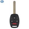Пульт для Honda Accord 7-го поколения 3+1 кнопка 315 МГц