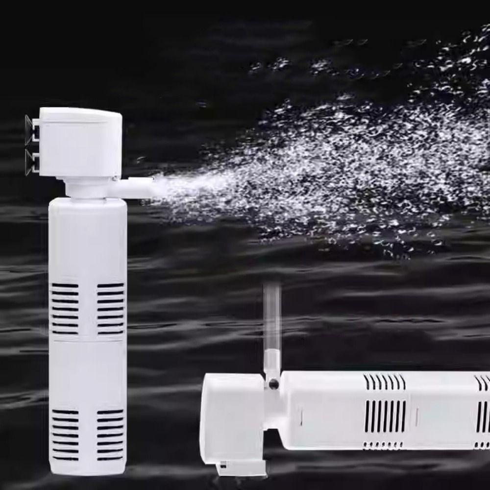 Настенный фильтр для аквариума с присоской, кислородный воздушный насос, внутренний фильтр для аквариума