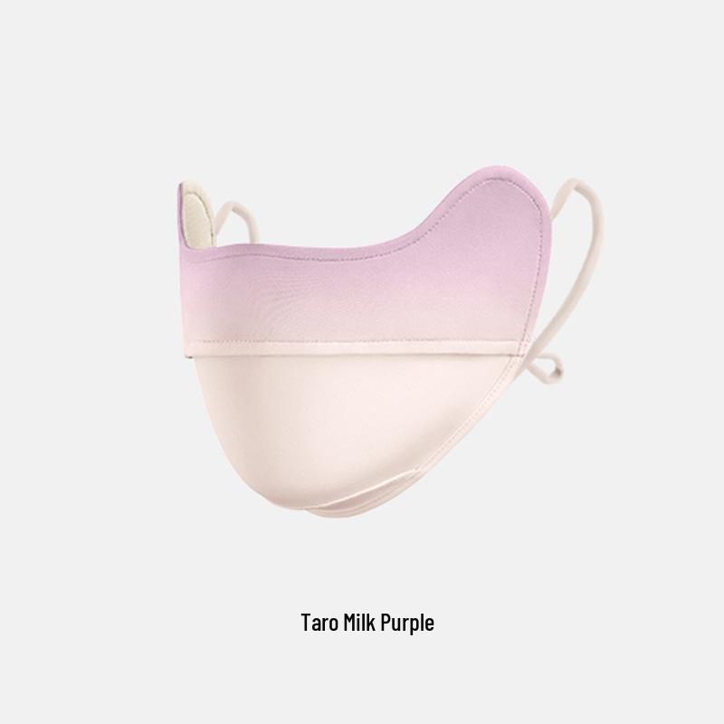 Румяна Уголок глаза 3D Маска от солнца: Дышащий, защищающий от УФ-лучей нейлон «ледяной шелк» для лета для женщин