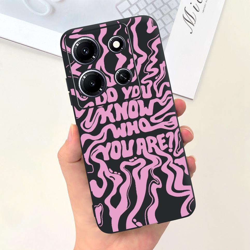 For Infinix Note 30i Note 30 Pro 30 vip Note30 4G 5G Phone Cover Moon Night Cartoon Cool Style Soft Silicone For Note30i Bumper