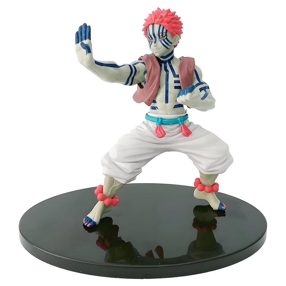 Аниме Фигурка Истребитель Демонов - Камадо Тандзиро с Агацума Дзэницу и Нэдзуко ПВХ Модель Игрушки Kimetsu No Yaiba Воины