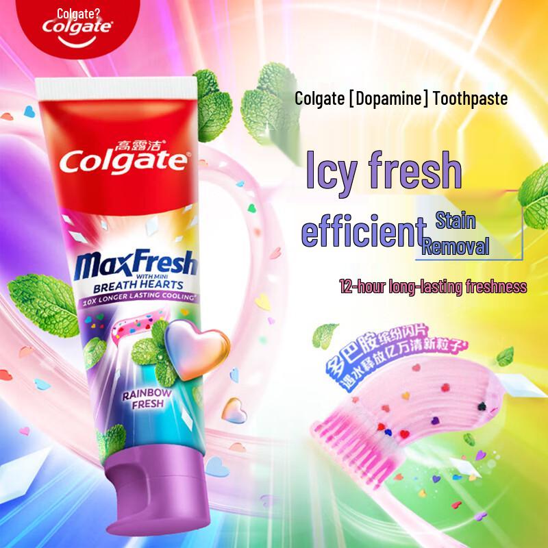 Colgate Dopamine Fresh Breath & Whitening Toothpaste Set