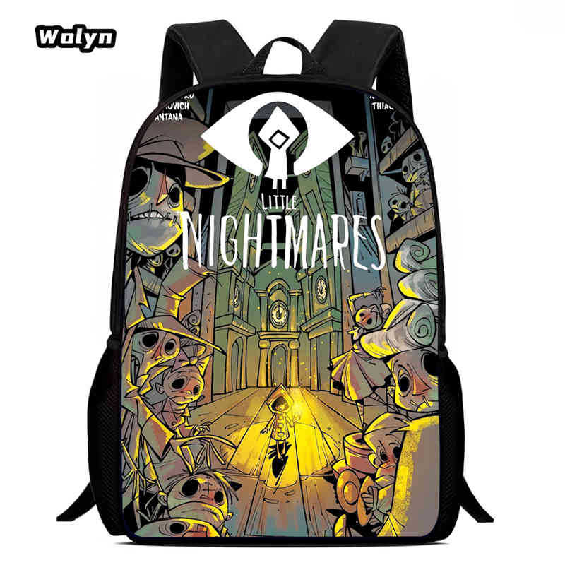 Школьный рюкзак Little Nightmare Многофункциональный Снижение нагрузки Большой вместимости