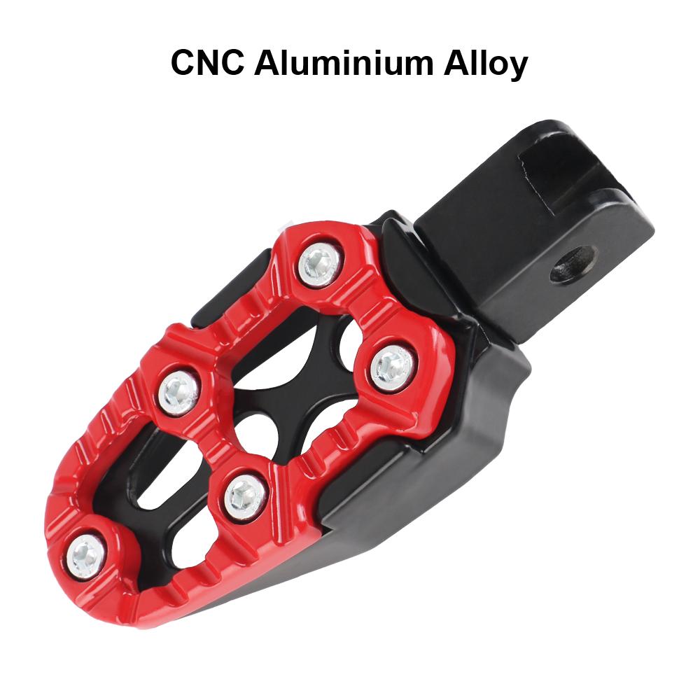 Подножки-педали из алюминиевого сплава Мотоциклетные педали CNC Подножки для питбайка Универсальные для питбайка Электровелосипедов