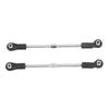 2Pcs Steering Tie Rod Steering Link Rod RC Car Pull Rod for ZD Racing 1/8 RC Car Parts