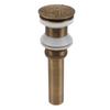Bathroom Kitchen Sink Drain All Copper Pop Up Sink Drain Non Leakage Stable Sink Drain Hole Free