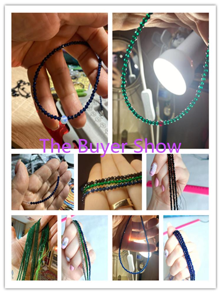 3 шт./набор 2/3 мм натуральный камень шпинель огранка разноцветные свободные разделительные бусины для изготовления ювелирных изделий своими руками ожерелье серьги браслет аксессуар