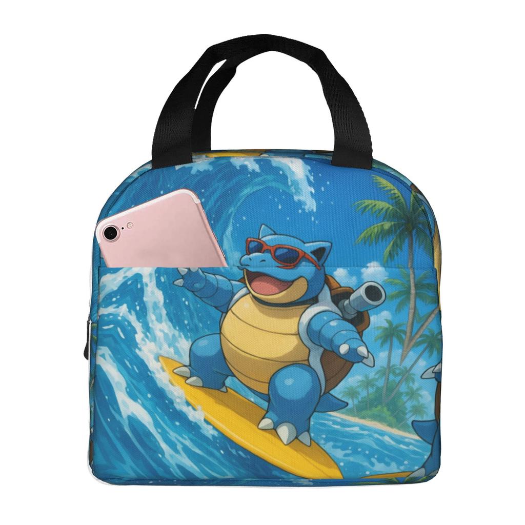 Custom S-Squirtles Lunch Bag Women Thermal Cooler Insulated Lunch Boxes for Adult Office