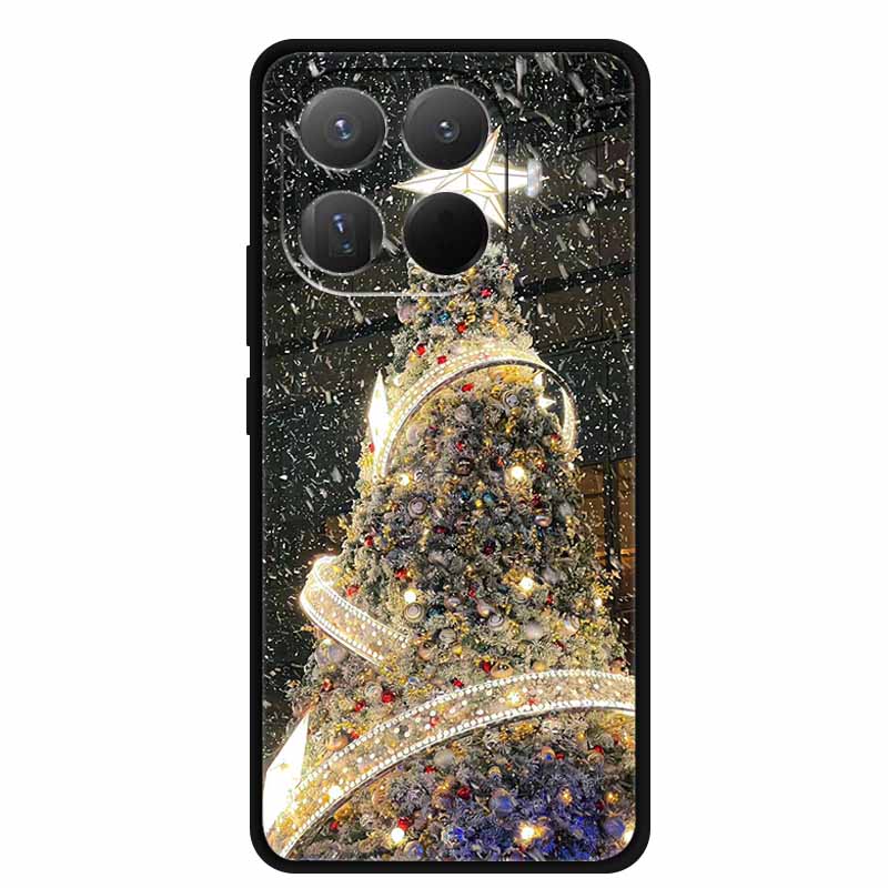 Christmas Case For Xiaomi 15T Pro Shockproof Soft Back Cover Silicone TPU Shell for Xiaomi 15 T pro Bumper Phone Protector Bags