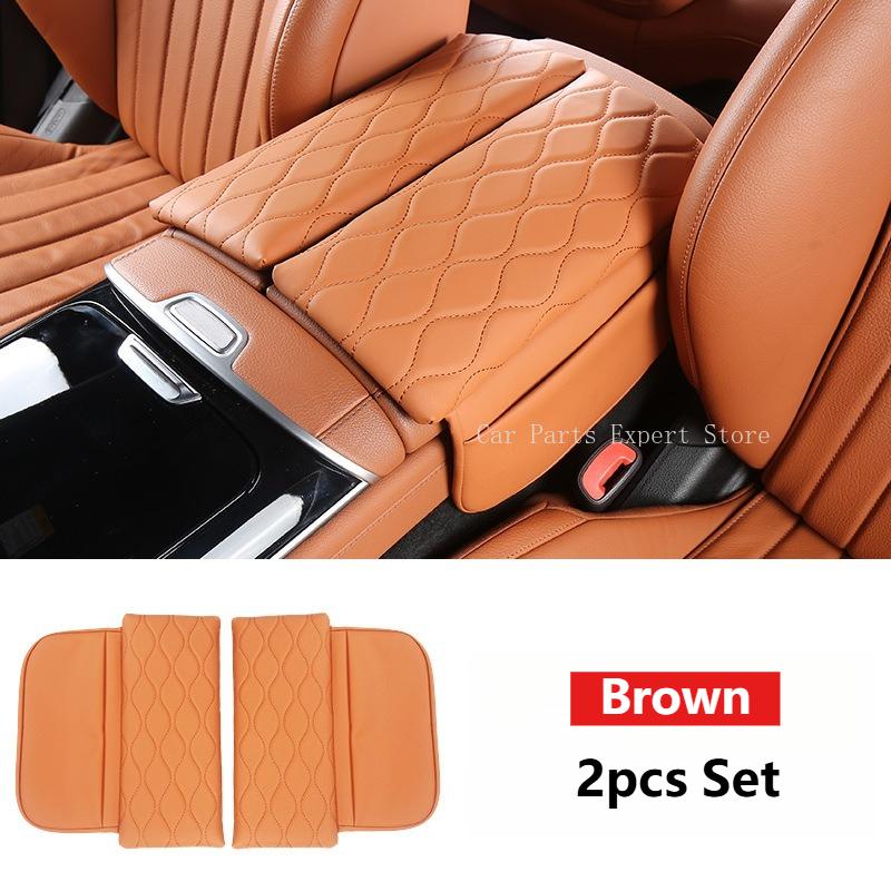For Mercedes Benz S Class S400L S450 S480 Armrest Box Pad Center Console Armrest Heightening Protector Anti-Dirty Accessories
