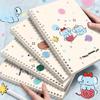 Coil Thickened Paper Hard Shell Cover Student Horizontal Line Cute Animal Notebook Notepad