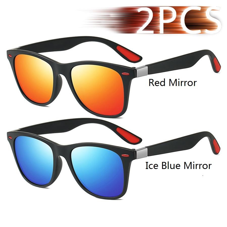 Стильные Ретро Квадратные Унисекс Солнцезащитные Очки для Вождения Рыбалки Мужские Женские Роскошный Дизайн Бренда Солнечные Очки Антибликовые Очки UV400