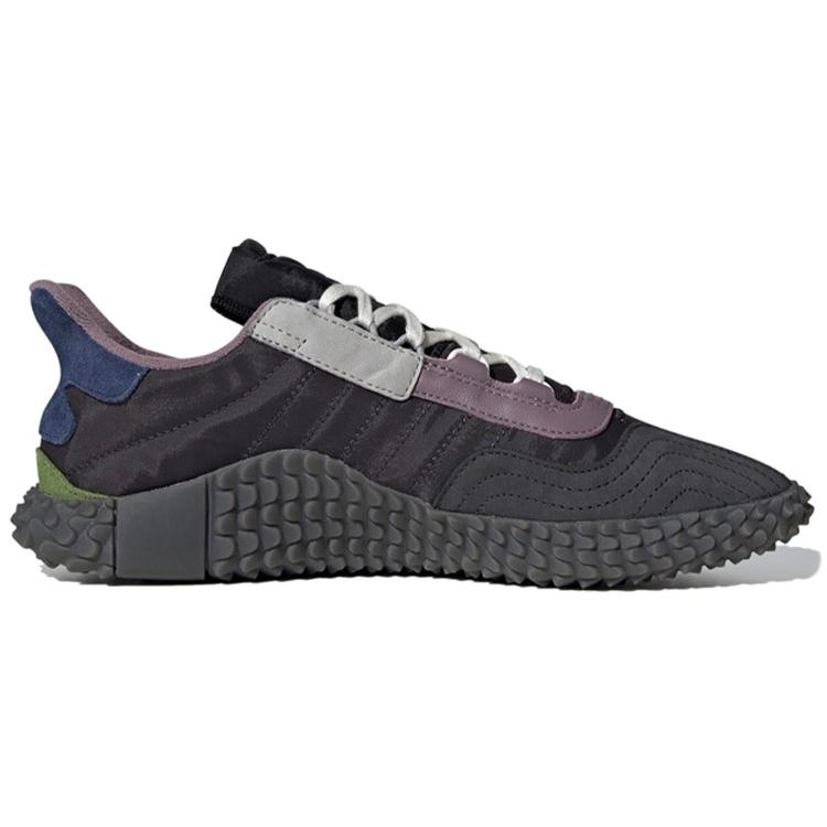 adidas Оригинальные Каманда Амортизация Низкие Повседневные Кроссовки Мужские Черные FV3163