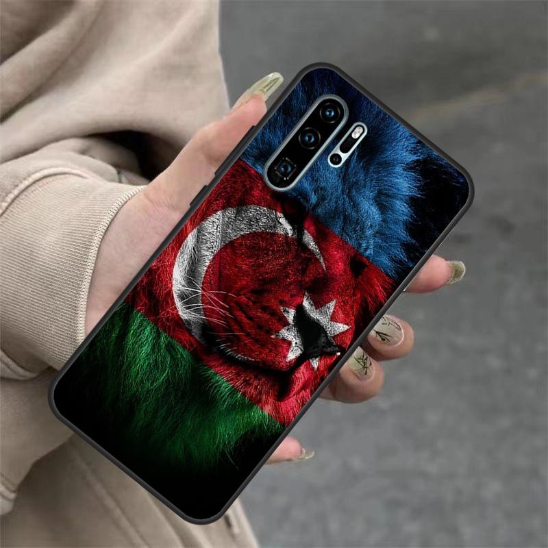 Флаг Бута Азербайджана Для Huawei Nova 11i 8i 7i 3i Nova 9 10 SE 5T Y60 Y70 Y90 Y91 Y61 P20 P30 P40 Lite Pro Чехол