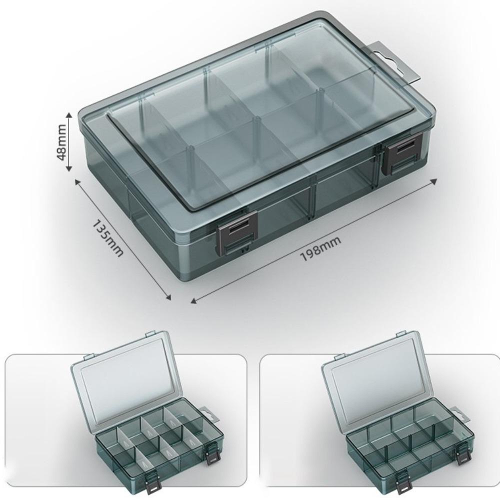 Drill Bit Accessories Screw Storage Box Removable Grid Mini Classification Grid