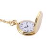(Projector)Classic Large Two-Faced Gold Fashion Pocket Watch Court Style Pocket Watch