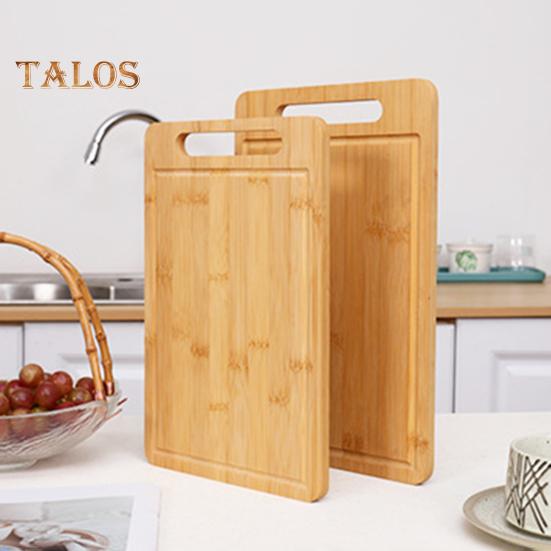 Разделочная доска из бамбука, утолщенная двухсторонняя разделочная доска для мяса и овощей, кухонная разделочная панель с вертикальным хранением, защита от плесени и фруктов