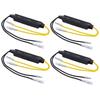 YFFSFDC Motorcycle Motorcycle LED Turn Signal Resistor 21W Anti-Hifra Resistor Canceller Decoder Universal 4pcs