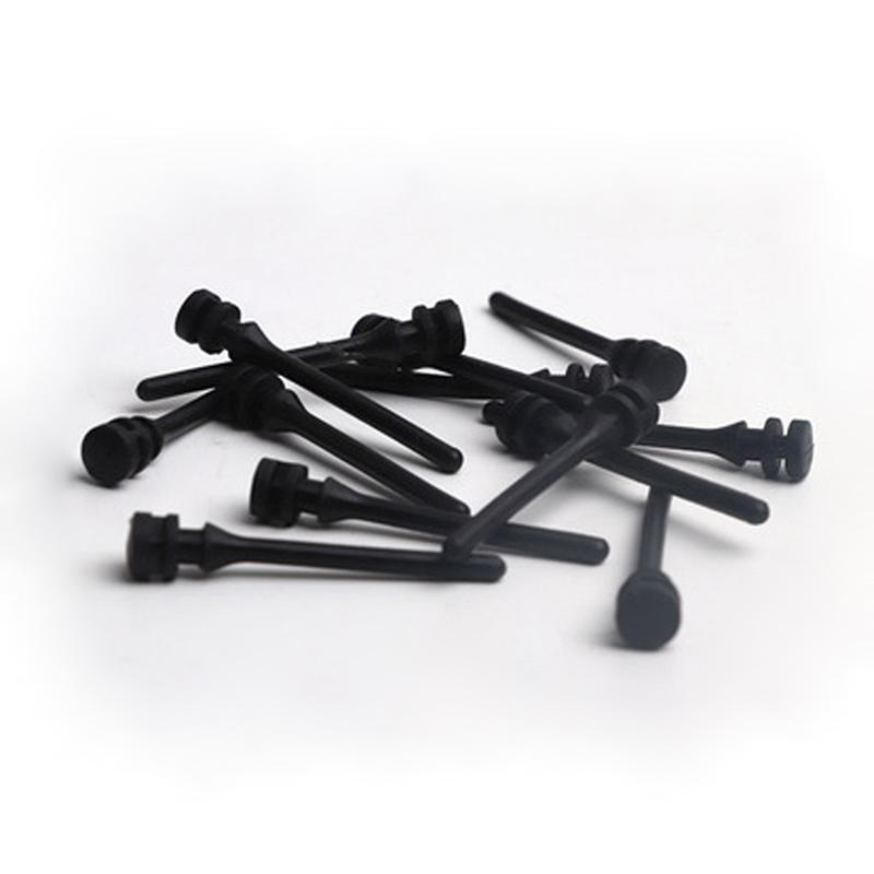 20pcs/lot Silicone Screws Rubber Nail PC Case Hand Pulled Fan Mouting Fasten Pin Anti Noise Vibration Shock Absorb Plastic Nail