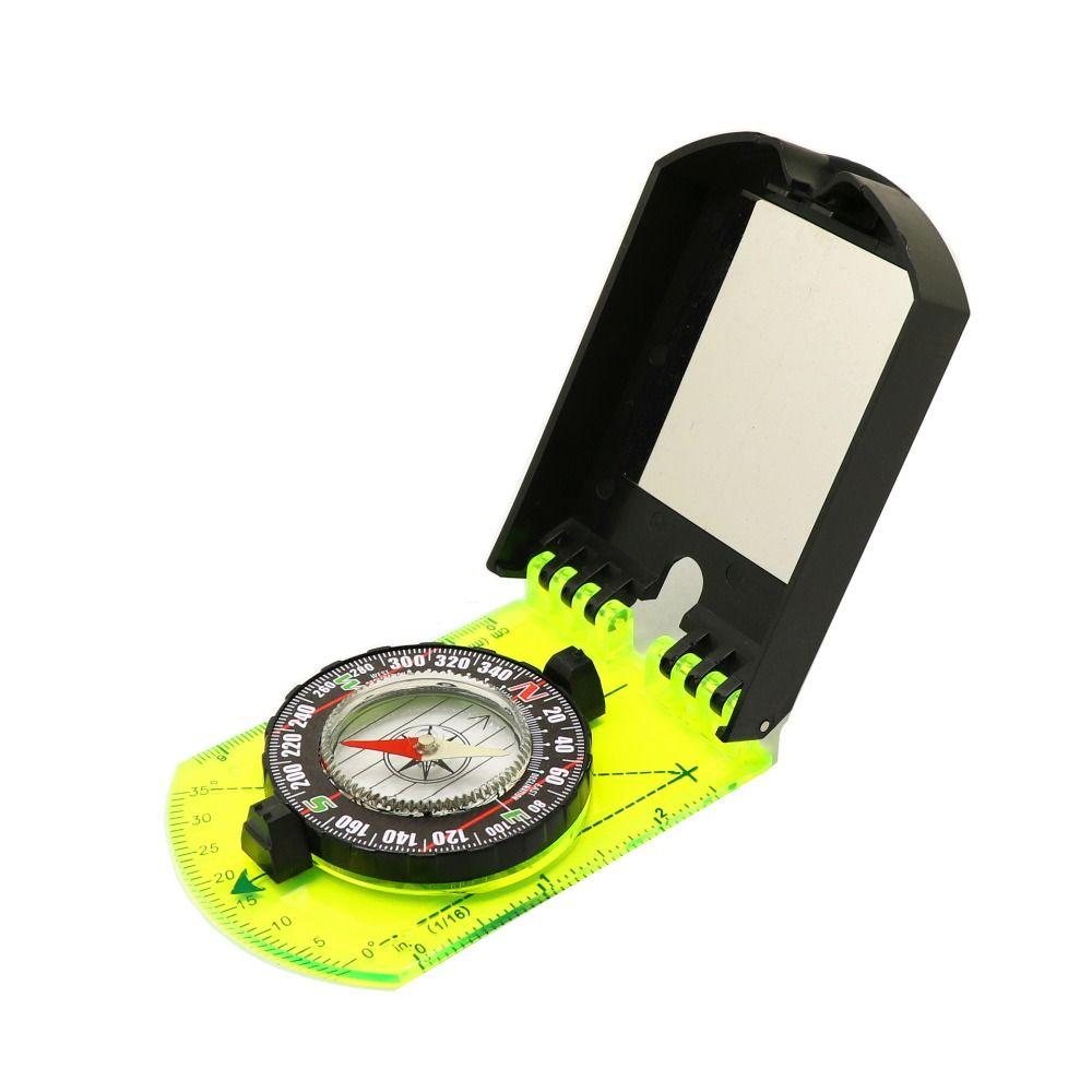 Scale Ruler Orienteering Thumb Compass Outdoor Navigation Compass Map Reading Scouts Compass Ruler