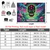 Party Backdrop Flat Cosmic Skull Gothic Hanging Parties Round Seasons Photo Background Decor Party Decor