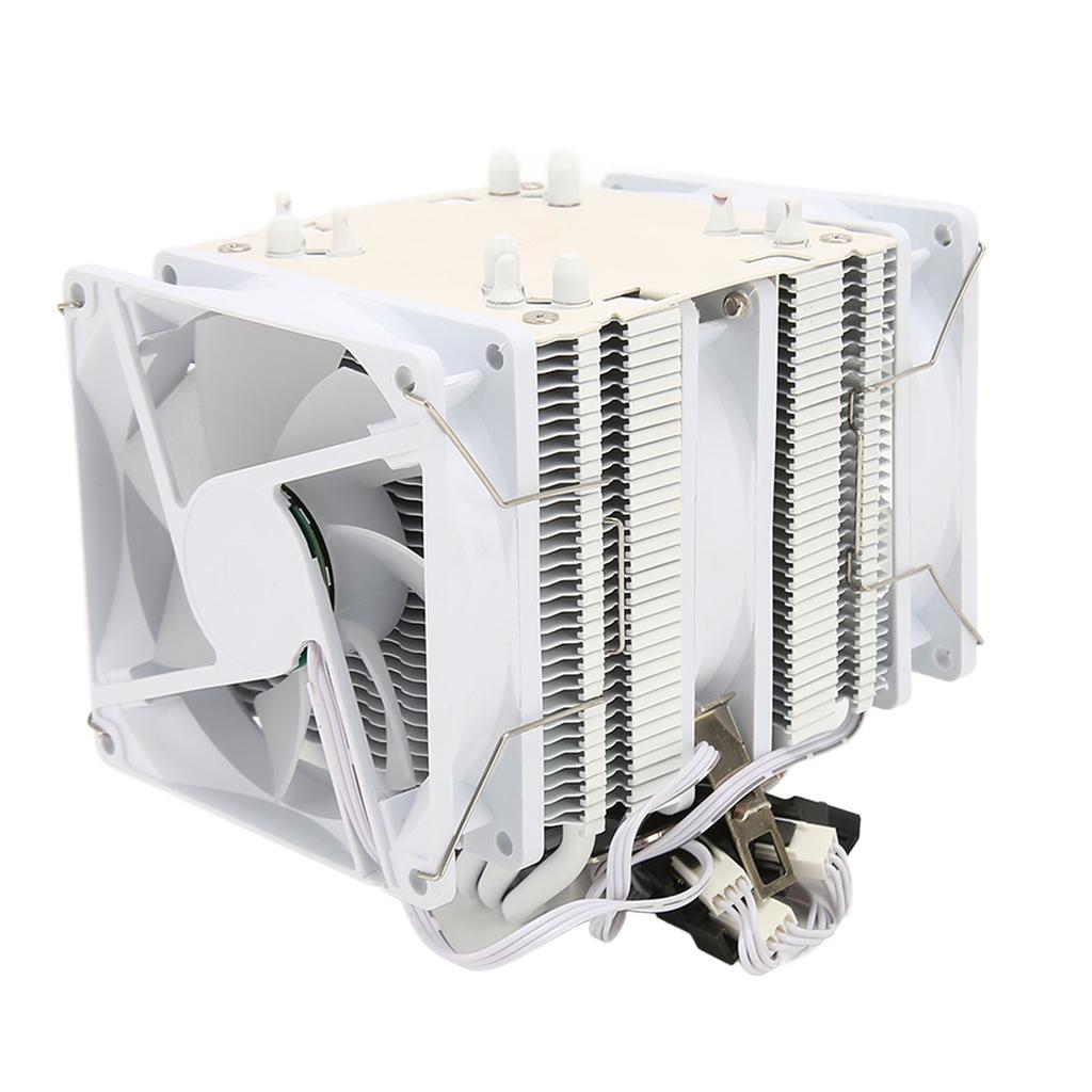 RGB кулер для процессора 6 тепловых трубок Тихий 3-контактный RGB воздушный кулер для процессора для Intel 775 1150 1151 1155 1156 для AMD FM1 AM2 AM2+