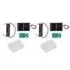 2 Set Solar Light Control Panel High Drive Efficiency Solar Lamp Controller Board for Garden 1.2V