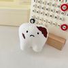 Милый мультяшный кулон-зуб на брелке Женские Девичьи Аксессуары для подвешивания на сумку Подарок Детская Плюшевая игрушка Кулон