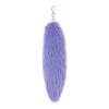 Long Hair Tail Hanging Keychain Bag Charms Plush Tail Keyring Fur Tails Pendant  Women Ladies