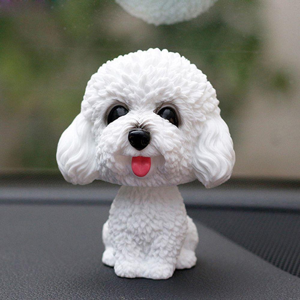 Gift Tabletop Wobble Head Dolls Bobblehead Dog Car Ornaments Nodding Puppy Toys Shaking Head Dog