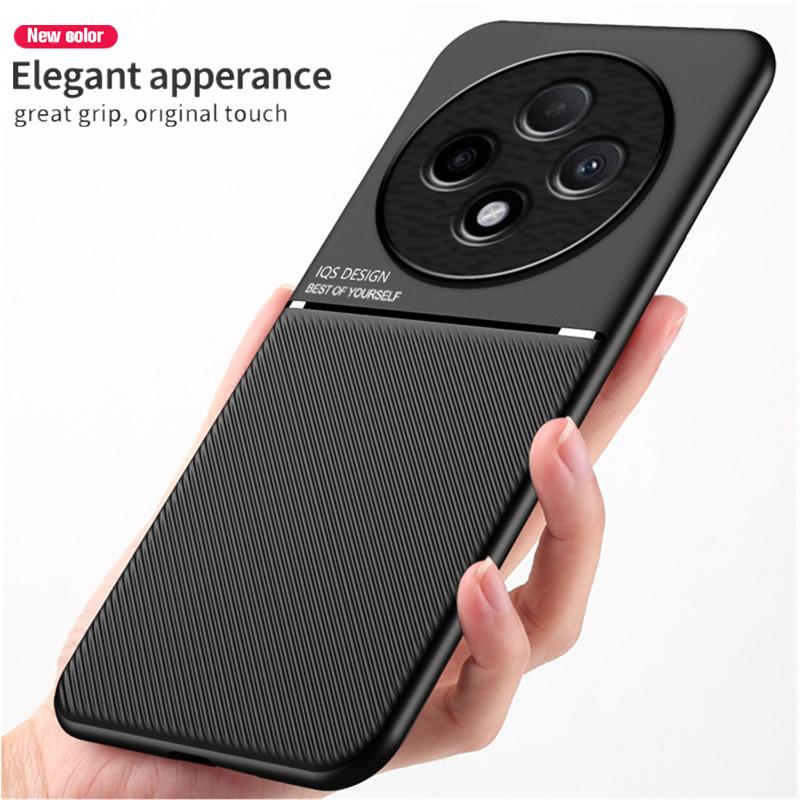 Прочный защитный чехол для OPPO Reno12 F FS 5G Reno 12F 12FS Чехол Встроенный автомобильный магнитный держатель для телефона Coque Fundas