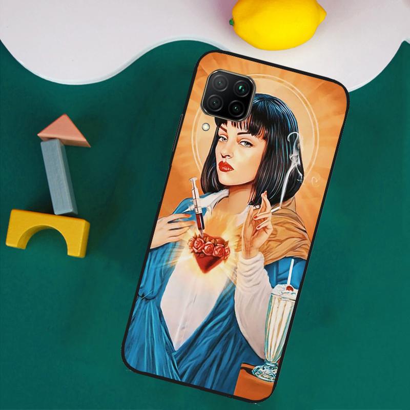 Pulp Fiction Movie Poster For Huawei Nova 11i 12s 12i 8i 7i Y73 Y70 Y90 Y60 Y72 Y61 Y91 9 10 SE P30 Pro P40 Lite Case